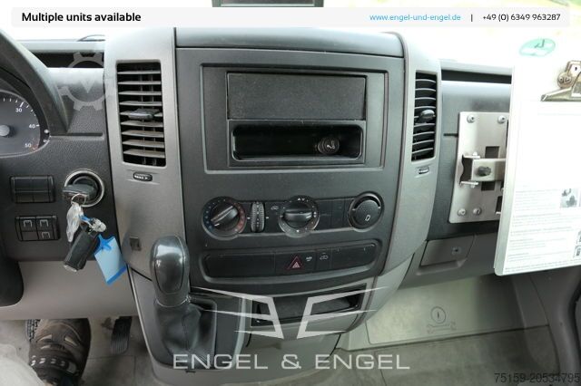 Transporter mit Koffer mercedes-benz SPRINTER 310 CDI MAXI EURO-5 KOFFER REGALE KAMERA DURCHGANG