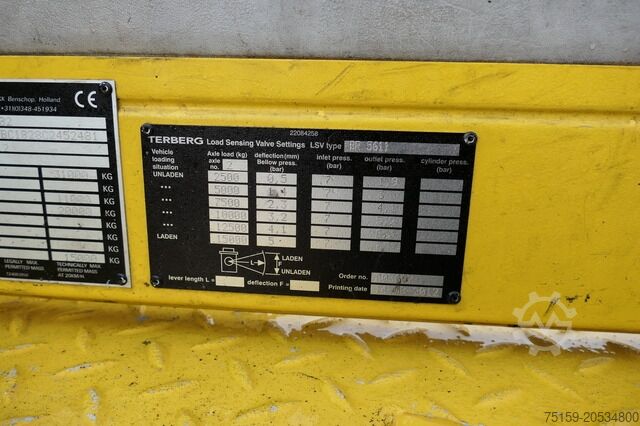 Swap body truck Terberg BC 182 Kamag Wiesel WBH 25 Umsetzfahrzeug