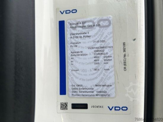 Beverage truck VOLVO FH 500 6X2 GETRäNKEKOMPLETTZUG, ORTEN GETRäNKEAUFBAU