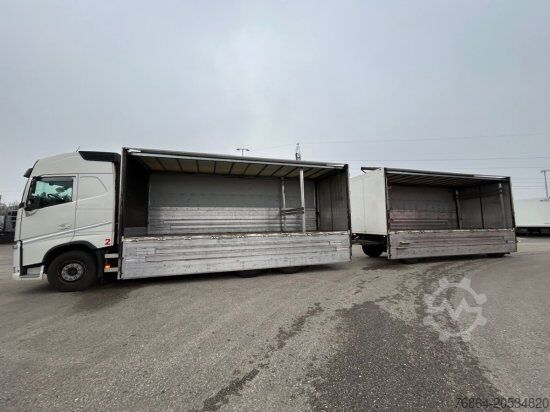 Beverage truck VOLVO FH 500 6X2 GETRäNKEKOMPLETTZUG, ORTEN GETRäNKEAUFBAU