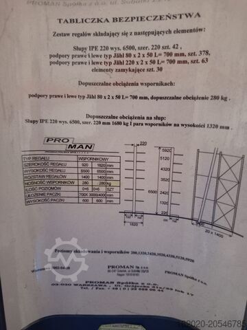 Kragarmregale ProMan Cantilever