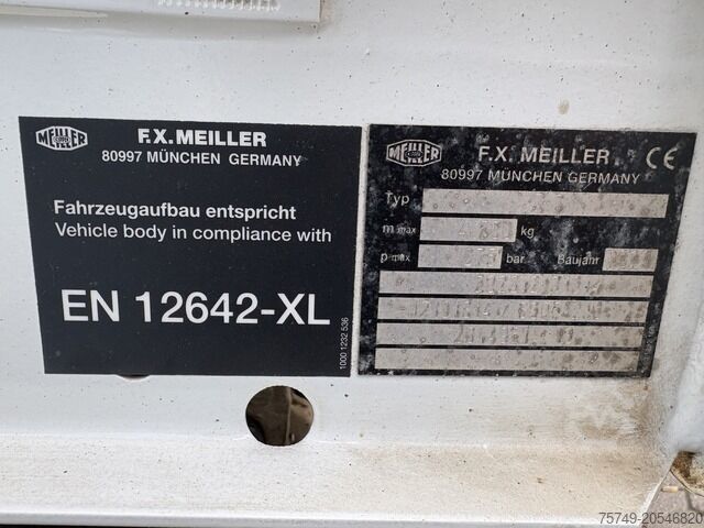 Sonderausbau-Transporter Fuso Meiller 3-Seiten Kipper Aufbau Bj. 2023