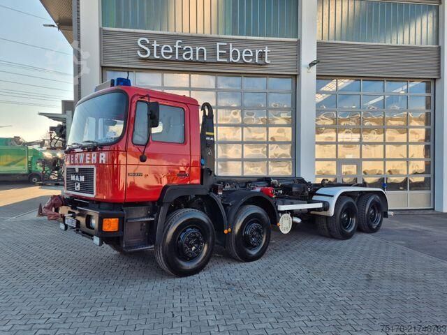 Hook arm system MAN 35.372 (F14) 8x4 Atlas 4. Achse gelenkt Seilwind