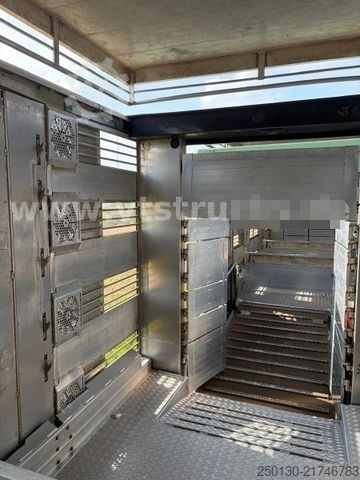 Cattle truck MERCEDES-BENZ Actros 2545 L 6x2 4.Stock Ka-Ba Komplettzug