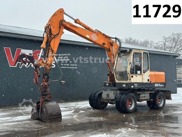 Mobile excavator O&K MH4 Plus Mobilbagger inkl. Schalengreifer