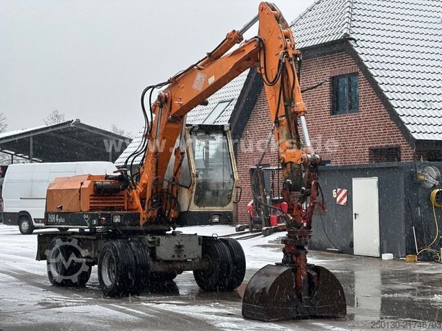 Mobile excavator O&K MH4 Plus Mobilbagger inkl. Schalengreifer