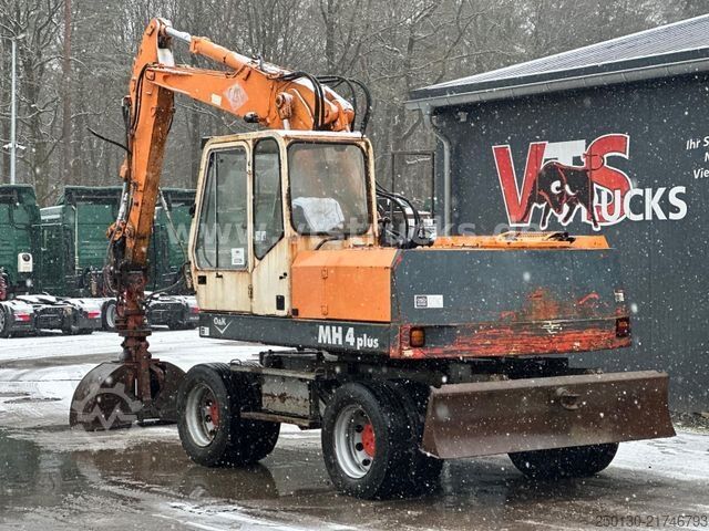 Mobile excavator O&K MH4 Plus Mobilbagger inkl. Schalengreifer