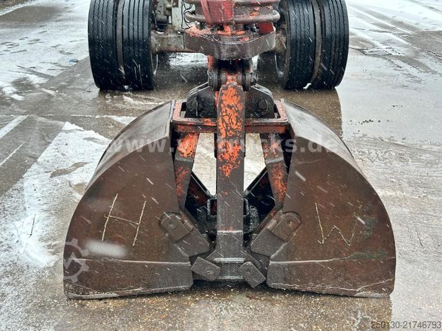 Mobile excavator O&K MH4 Plus Mobilbagger inkl. Schalengreifer