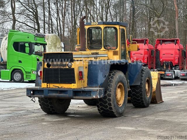 Wheel loader HANOMAG 55D Oldtimer Radlader inkl. Schaufel