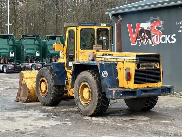 Wheel loader HANOMAG 55D Oldtimer Radlader inkl. Schaufel