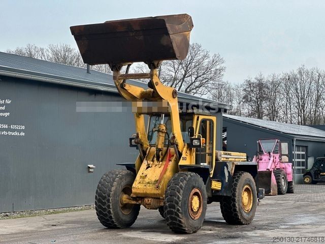 Wheel loader HANOMAG 55D Oldtimer Radlader inkl. Schaufel