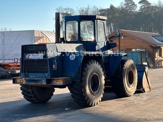 Wheel loader HANOMAG B11C/MF 44C Oldtimer Radlader inkl. Schaufel