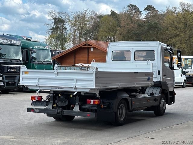 Three-sided tipper truck MERCEDES-BENZ Atego 823K 4x2 MEILLER TRIGENIUS DSK *NEU*