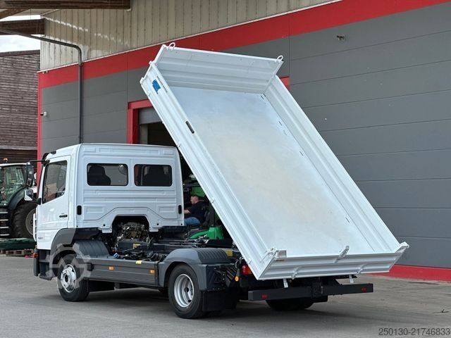Three-sided tipper truck MERCEDES-BENZ Atego 823K 4x2 MEILLER TRIGENIUS DSK *NEU*
