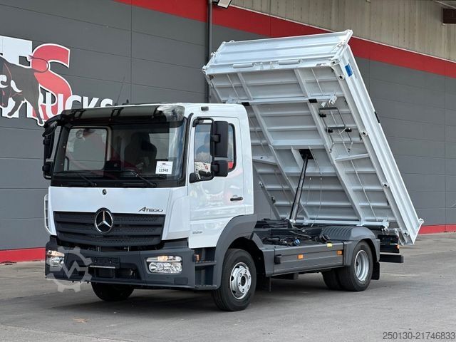 Three-sided tipper truck MERCEDES-BENZ Atego 823K 4x2 MEILLER TRIGENIUS DSK *NEU*