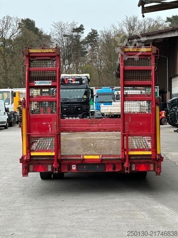 Low loader trailer BLOMENRÖHR 688/18000 Transportanhänger m. Rampe