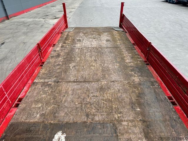 Low loader trailer BLOMENRÖHR 688/18000 Transportanhänger m. Rampe