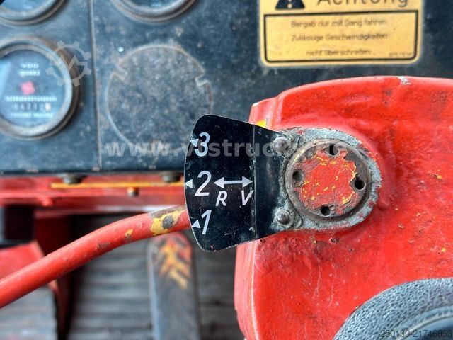 Wheel loader HANOMAG 33C Oldtimer Radlader Allrad inkl. Gabel