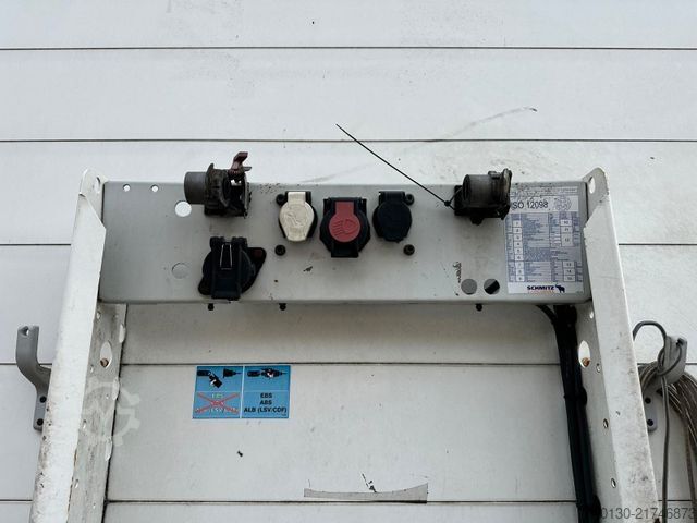 Open semitrailer with tarp SCHMITZ CARGOBULL SCS 24L Plane&Spriegel *verunfallt*