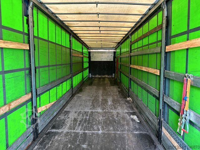 Open semitrailer with tarp SCHMITZ CARGOBULL SCS 24L Plane&Spriegel *verunfallt*