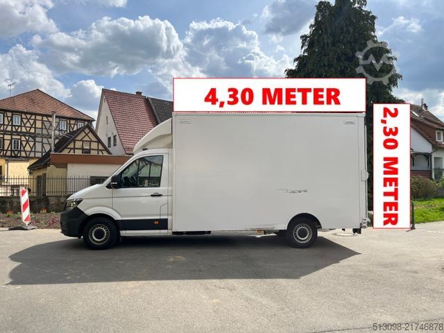 Box van VOLKSWAGEN CRAFTER 2.0TDI XXXL KOFFER RAMPE KAMERA 177 PS
