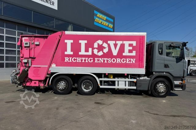 Garbage truck SCANIA G440 6x2 Stummer