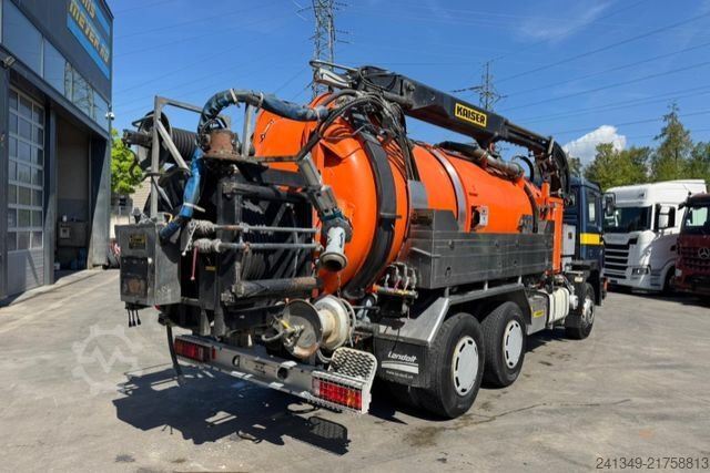 Vacuum tank truck MAN 26.402 6x4 Kaiser Kanalreiniger