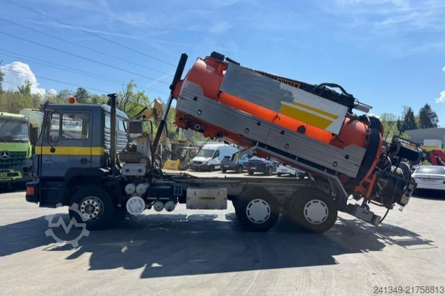 Vacuum tank truck MAN 26.402 6x4 Kaiser Kanalreiniger