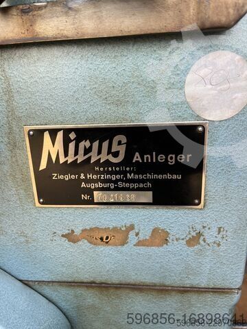 Label printing machine Mirus Anleger 