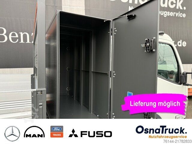 Transporter mit Kipper FUSO 3C15 AMT Hinterkipper+Box Automat.,Klima,AHK3,5t