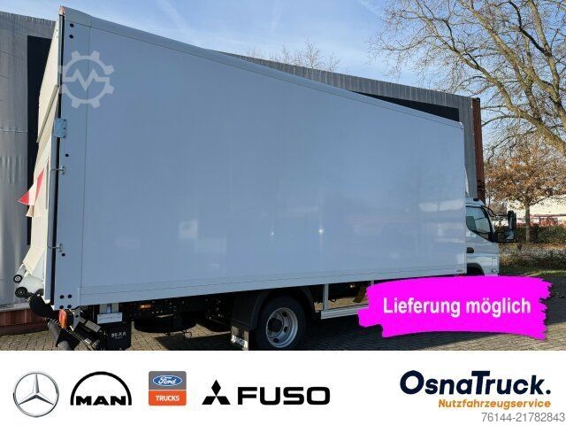 Transporter mit Koffer FUSO 7C18 Koffer+LBW,Klima Nutzlast 2950 KG,Sideguard