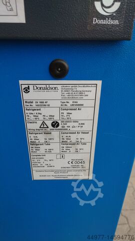 Air dryer Donaldson