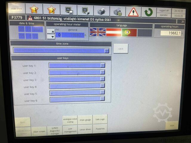 Folie-Gießextruder SML CC/90, 60, 60, 60/2100/650