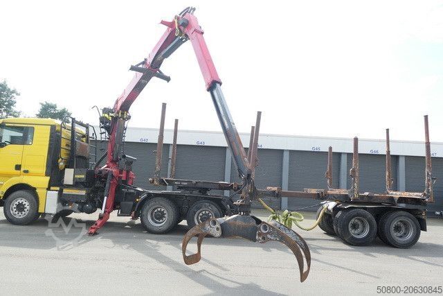 Standard tractor unit MAN 26.540 TGX/6x4/540 PS/Kran Epsilon/Blattfederung