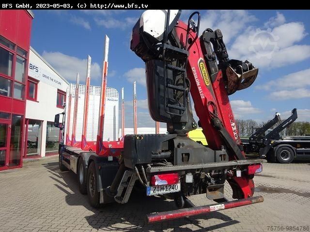 Holztransporter LKW MAN TGS 26.510 6x4 H-4BL NEU ZF Getriebe + NEU Kuppl