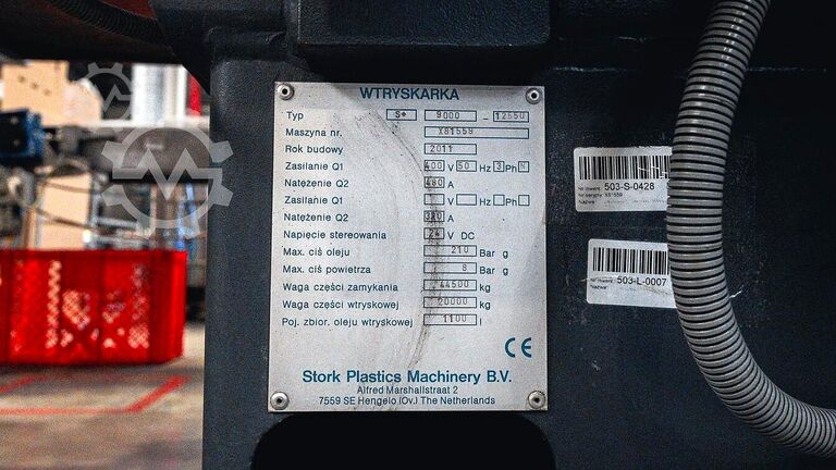 Spritzgießmaschine Stork S+ 9000-12550