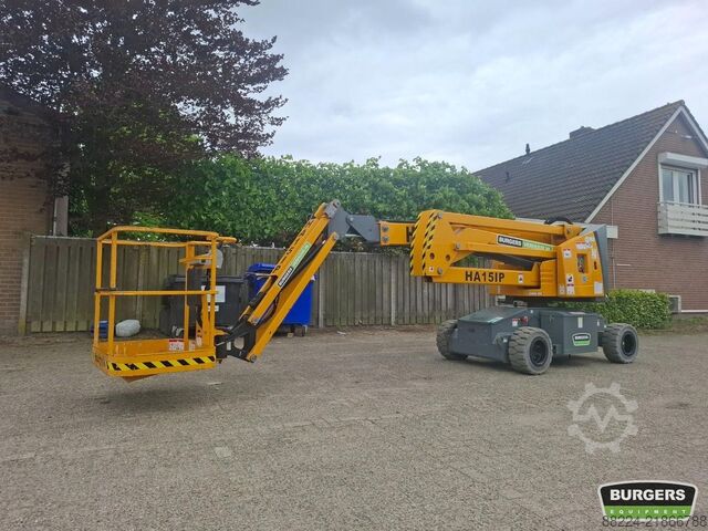 Articulated boom lift Haulotte HA15IP Nieuwe Accus