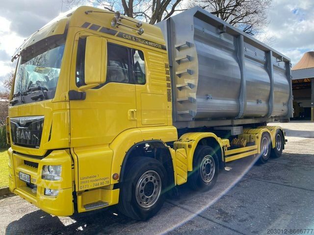 Roll-off tipper truck  38 cbm  G&G