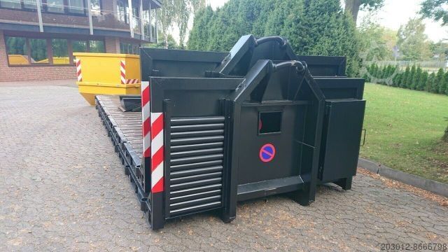 Roll-off tipper truck  Abroller  G&G  Plateau / Baumaschinen