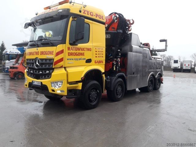 Wrecker MERCEDES-BENZ Arocs 8x8  4153  G&G Wrecker