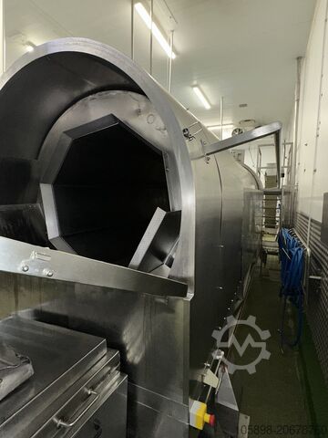 Milch und Molkereiproduktion Packo Rotary drum IQF freezer ex cheese plant