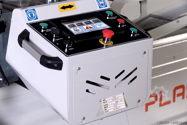 Double miter saw PLASTMAK PVC ALÜMİNYUM İŞLEME MAKİNALARI SÇ 400 S