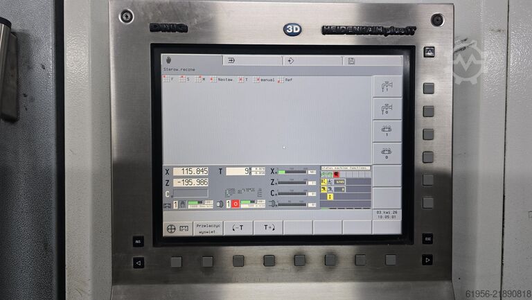 CNC turning and milling center Gildemeister CTX 410 V3