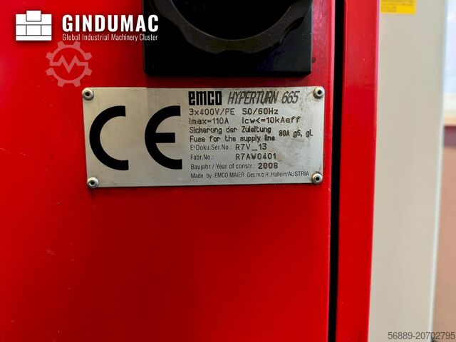 Dreh-Fräszentrum EMCO Hyperturn 665MC Plus
