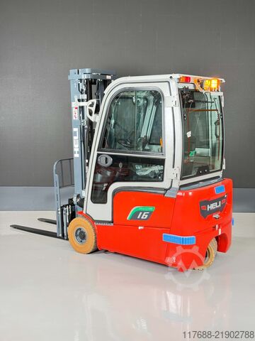 Electric 3-wheeler Heli CPD16-G3 3-Rad - 1,6t - 6m Hub - 6 Jahre Garantie