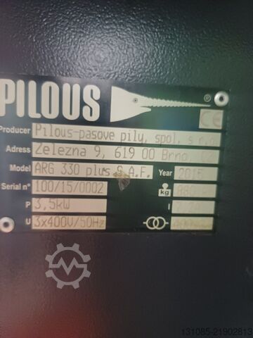 Band saw Pilous ARG 330 Plus SAF