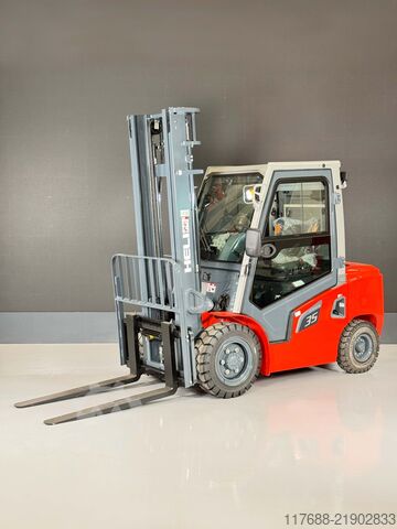 Diesel front loader Heli CPCD35-G3- Diesel - 3,5t 4m Hub -Kabine - Garantie