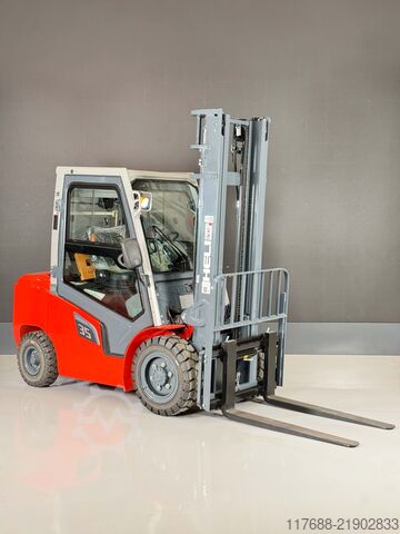 Diesel front loader Heli CPCD35-G3- Diesel - 3,5t 4m Hub -Kabine - Garantie
