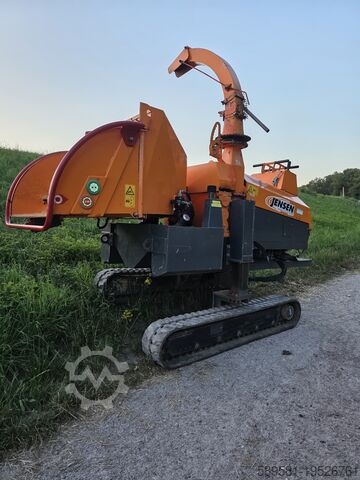 Wood shredder, wood chipper, wood chopper Jensen Först Bandit Schliesing Laski A540 DiXL V-2203 Spider Niveau