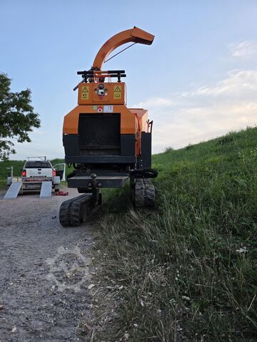 Wood shredder, wood chipper, wood chopper Jensen Först Bandit Schliesing Laski A540 DiXL V-2203 Spider Niveau